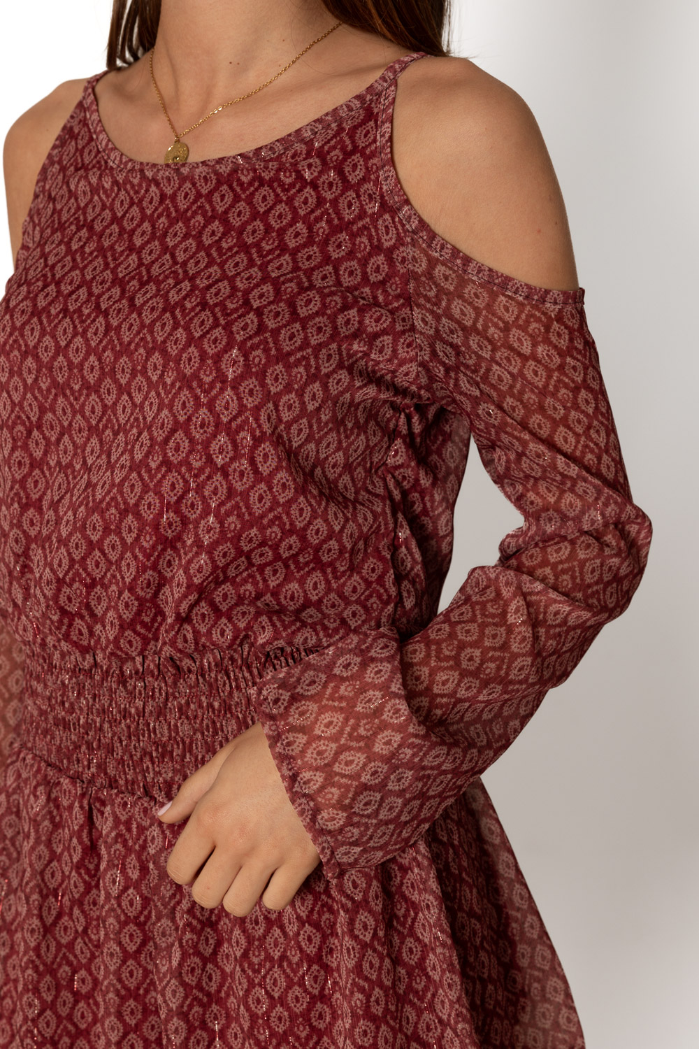 Vestido All The Time Burdeos Brookville