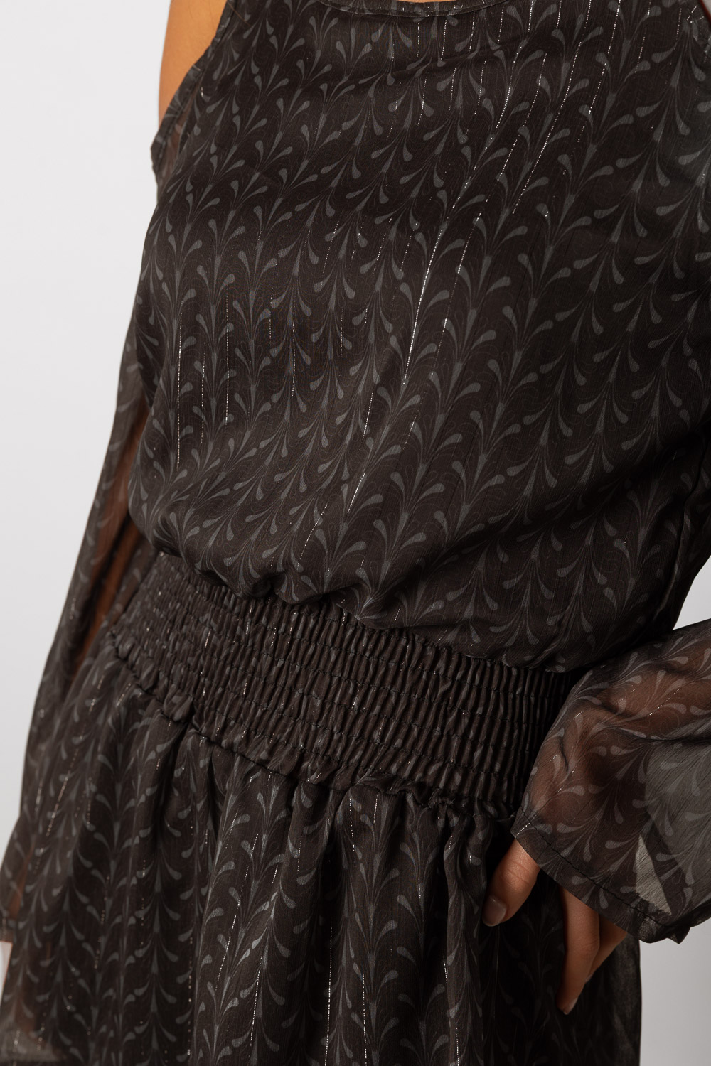 Vestido Time Out Gris Brookville