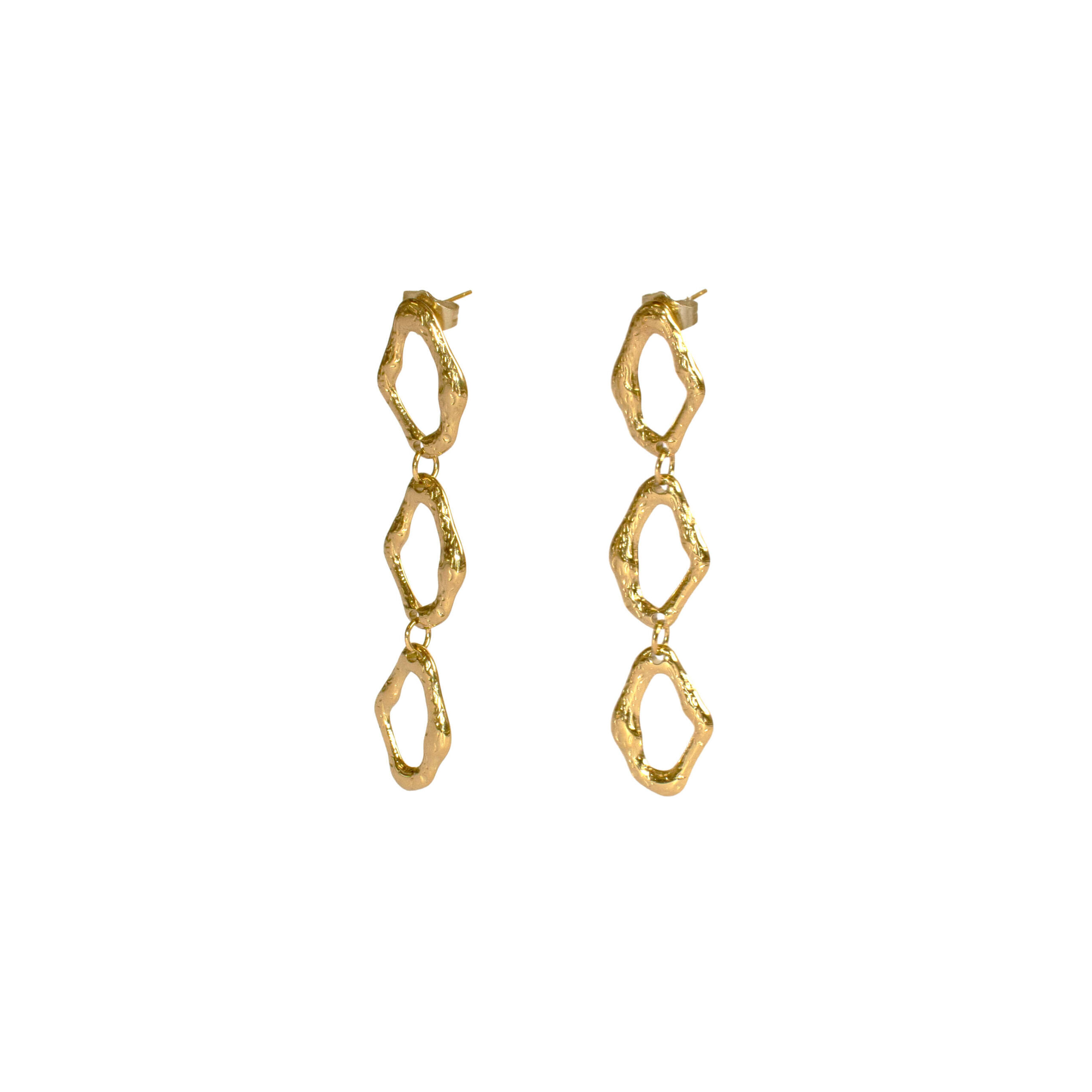 Pendientes antiche Brookville dorado