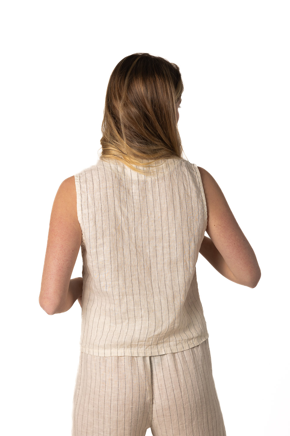 Conjunto 100% Lino Crudo