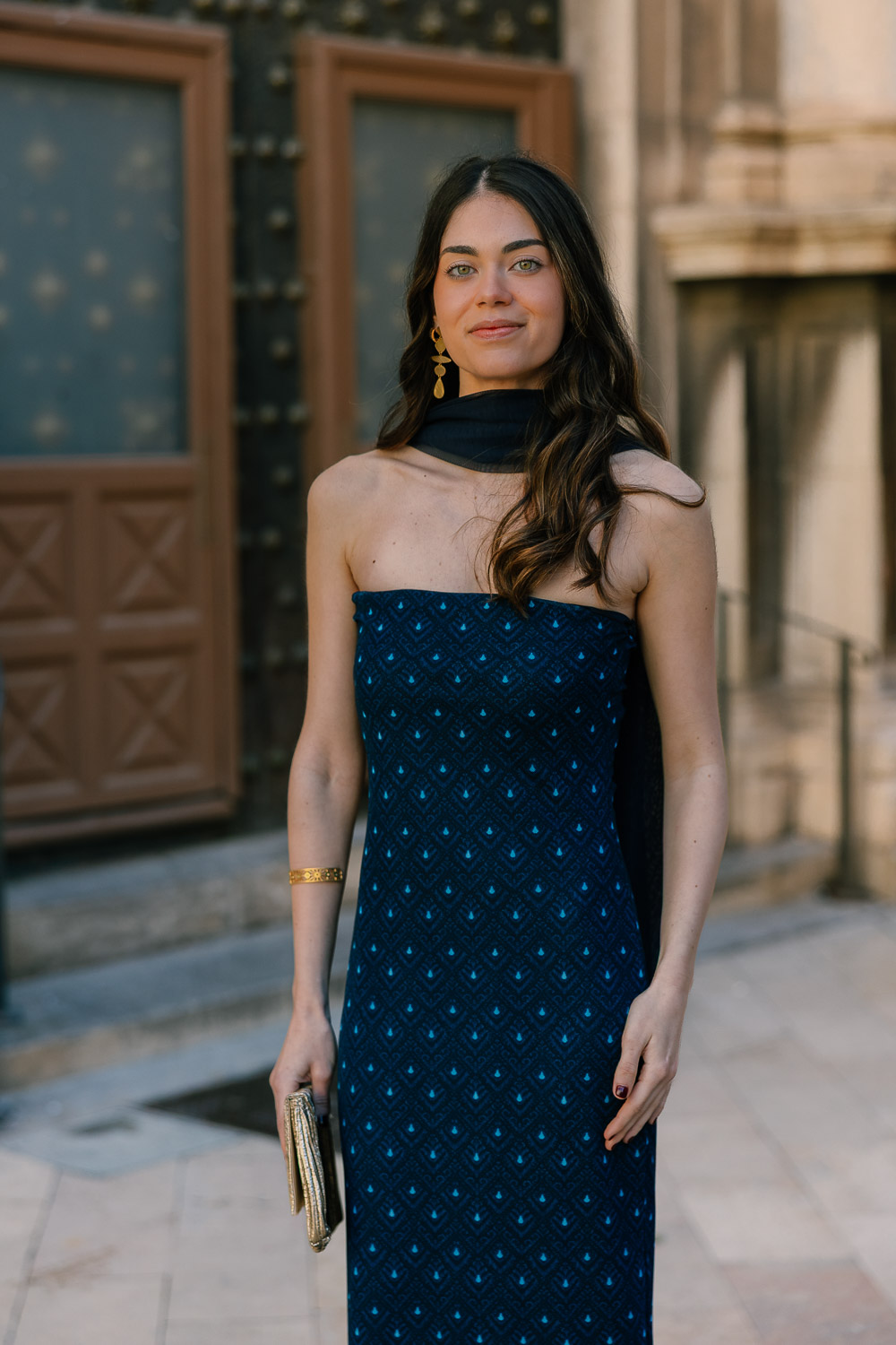 Vestido New Chapter Azul Marino Brookville