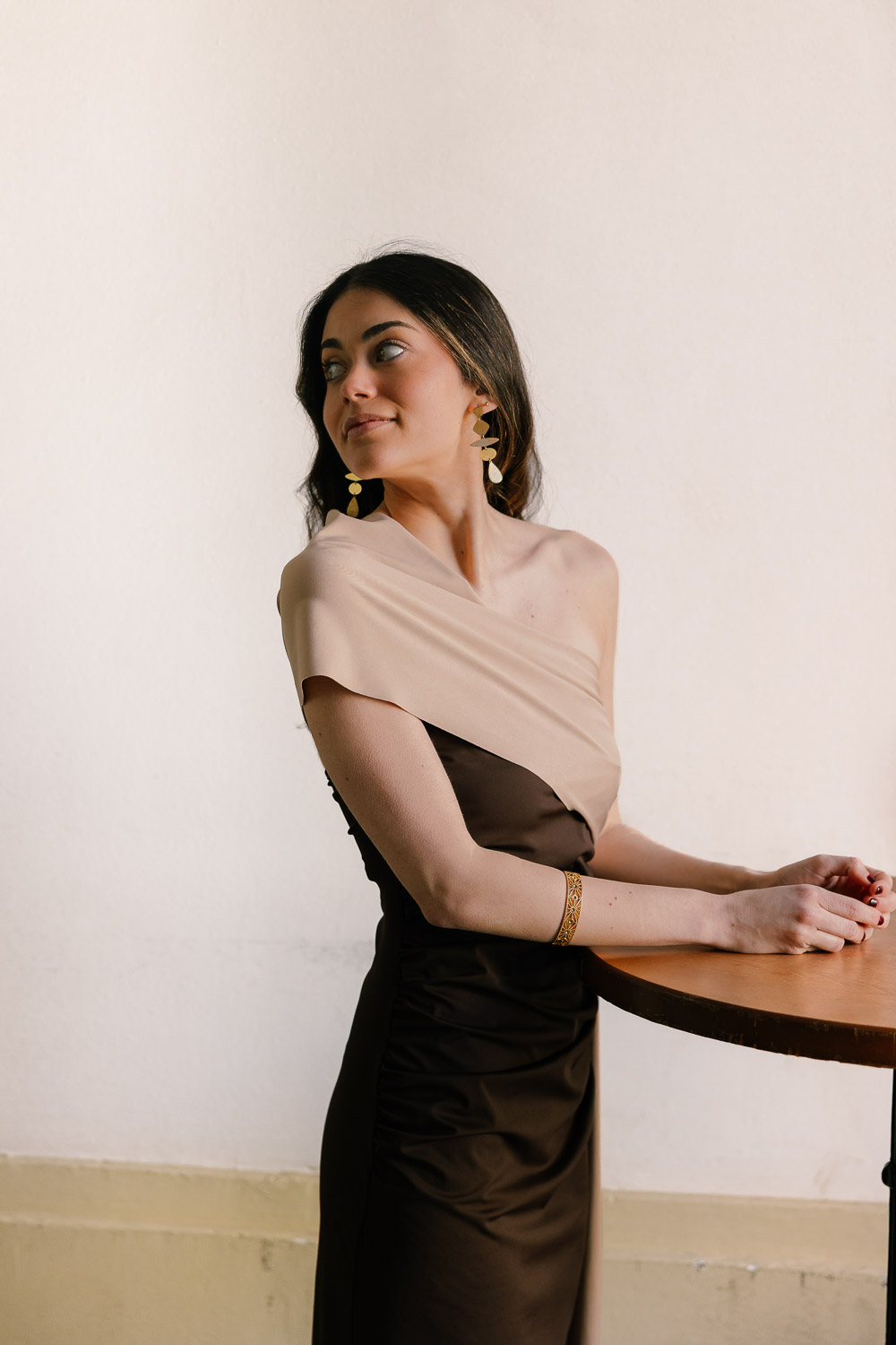 Vestido You Did It Marrón Brookville