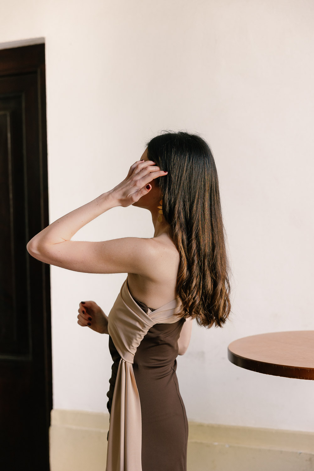 Vestido You Did It Marrón Brookville