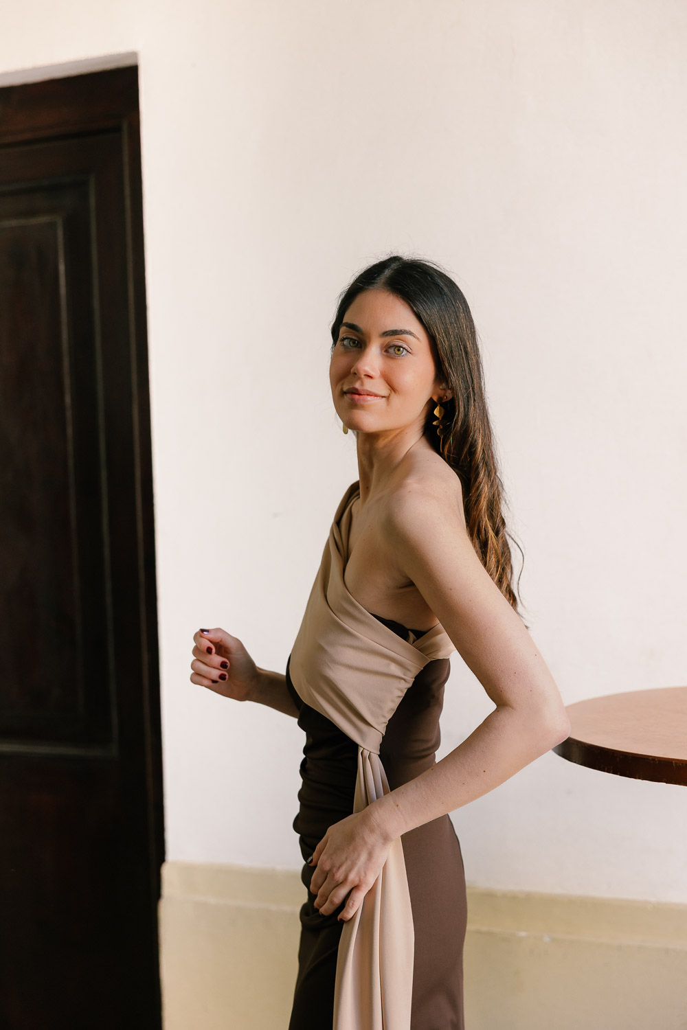 Vestido You Did It Marrón Brookville