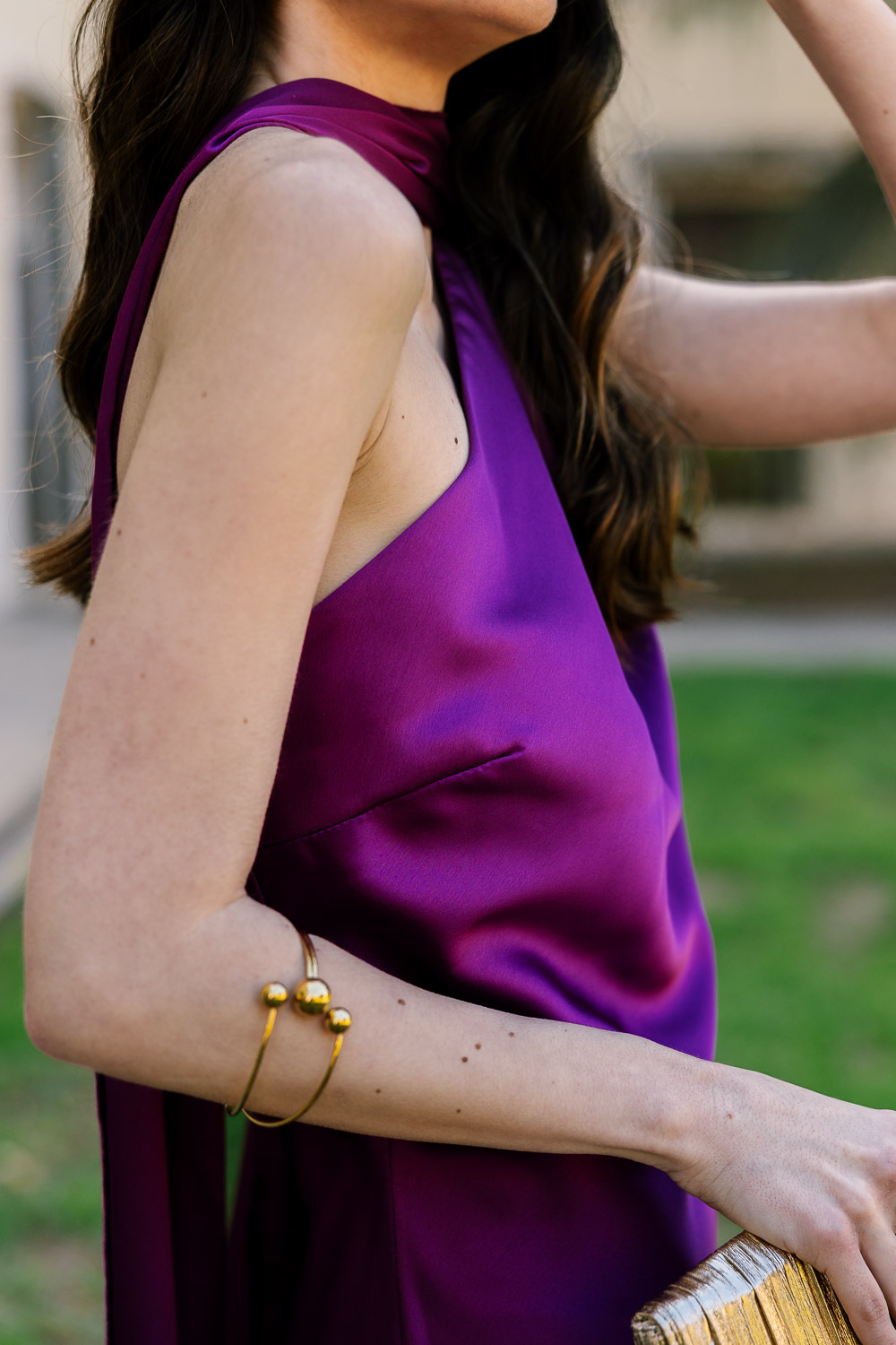 Brazalete Esferas Dorado