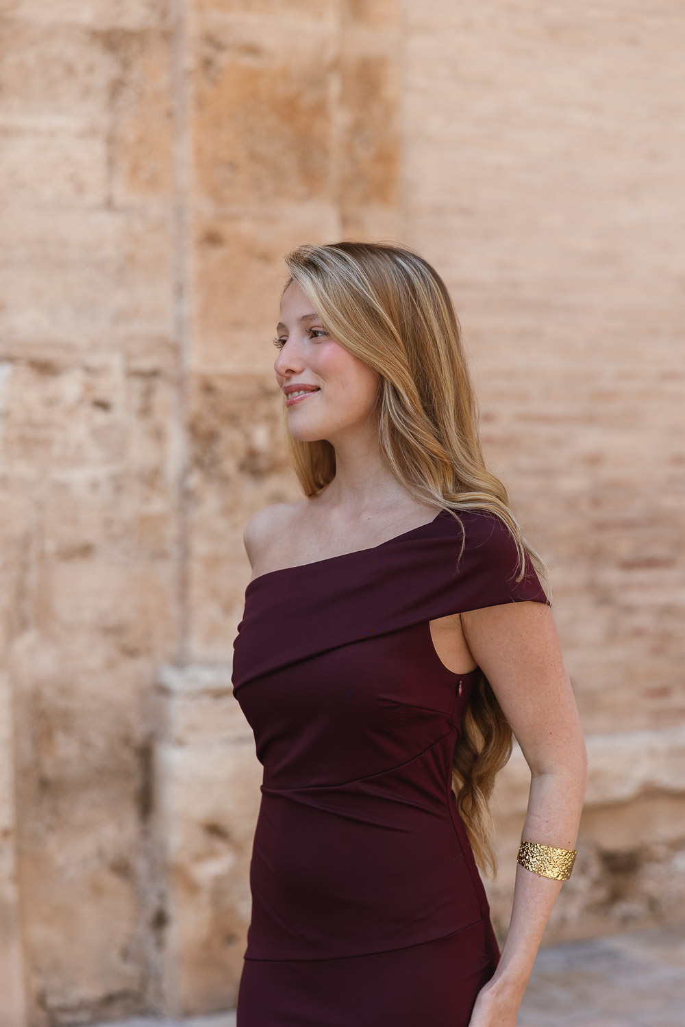 Vestido Expected Burdeos Brookville