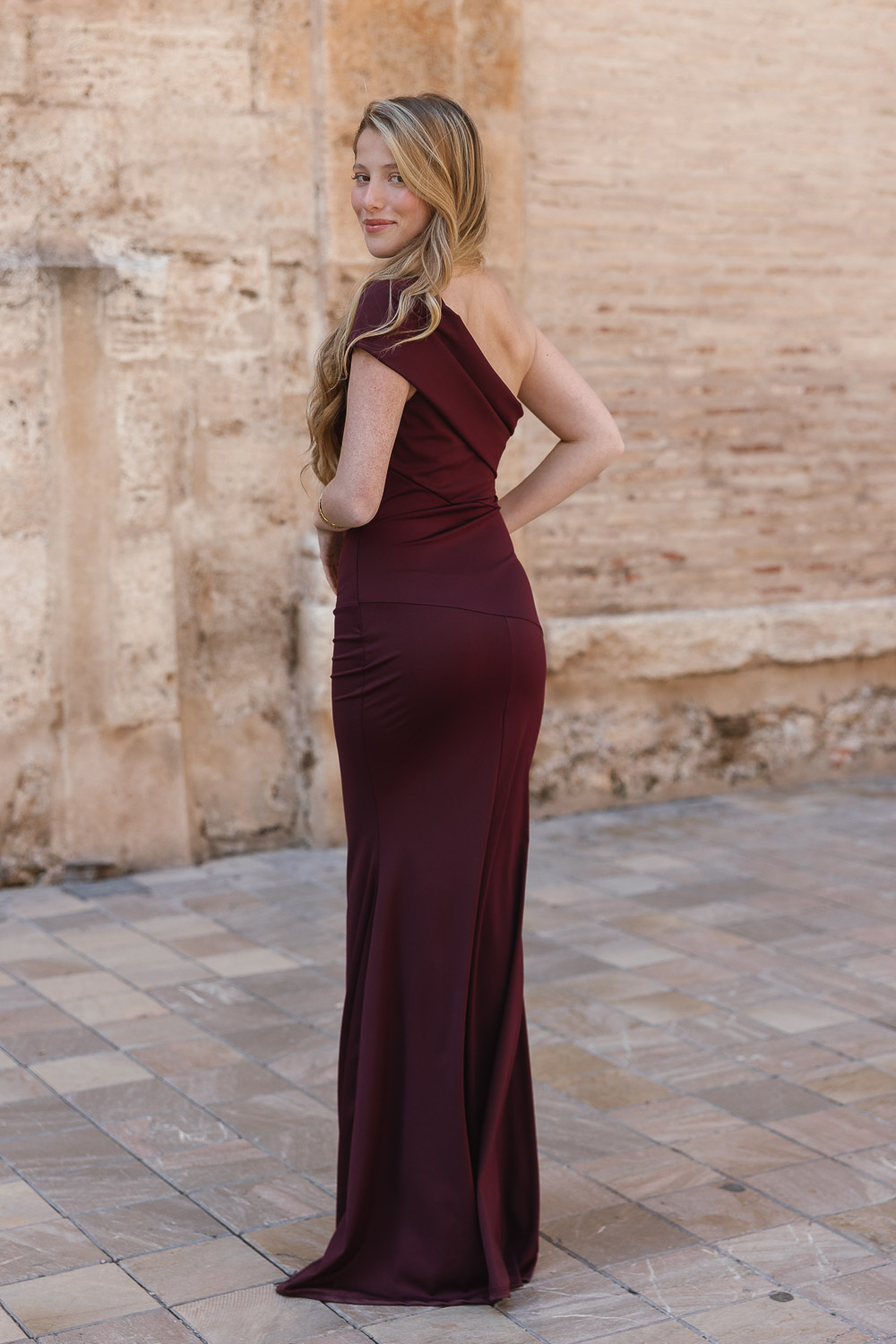 Vestido Expected Burdeos Brookville