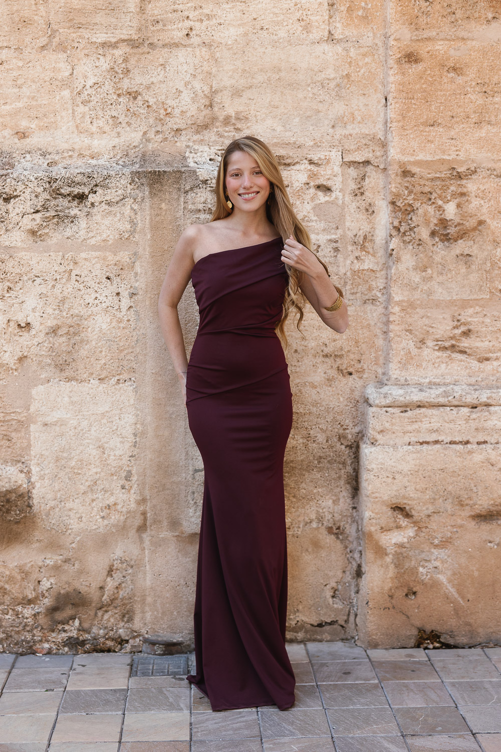 Vestido Expected Burdeos Brookville