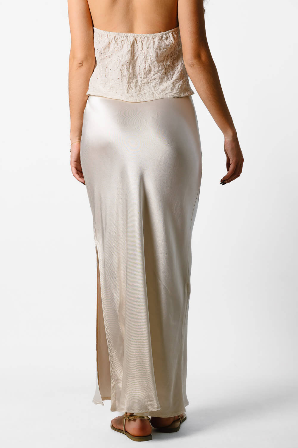 Falda Raso Street Style Perla