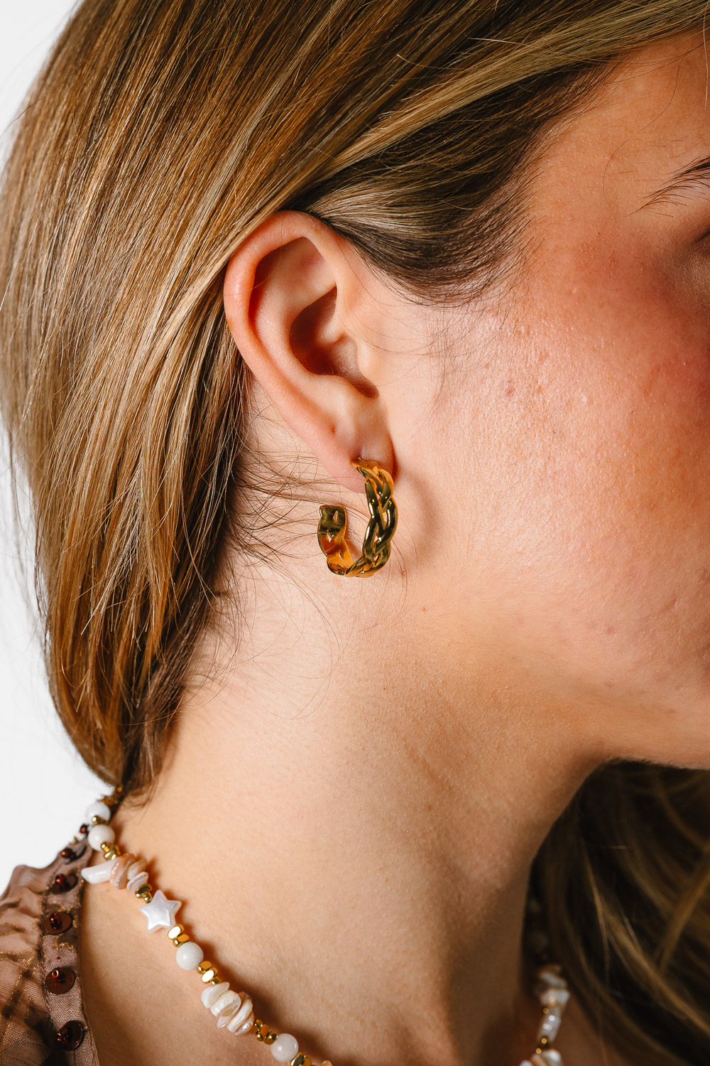 Pendientes Aros Trenzados