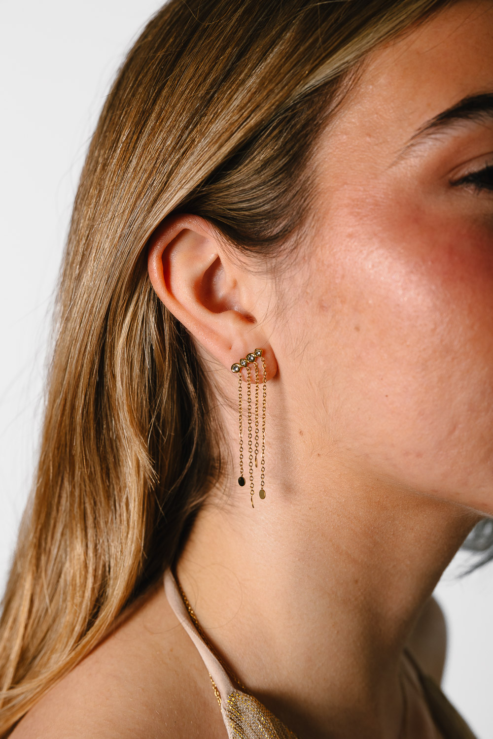 Pendientes Four Seasons Dorado