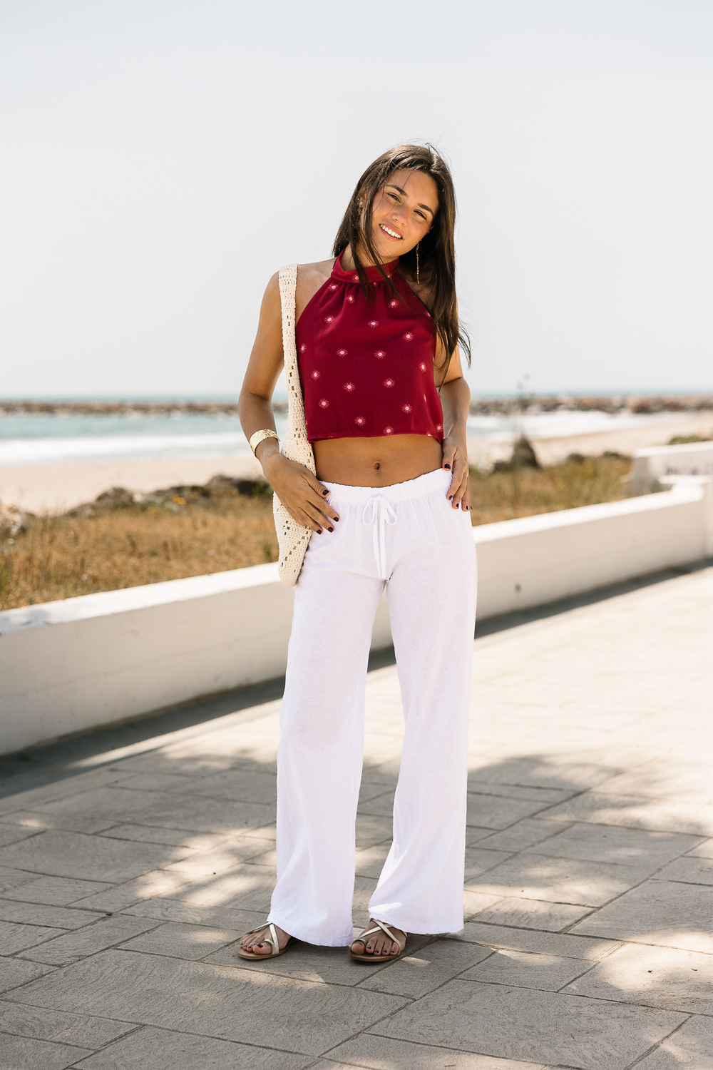 Pantalón Relaxed Blanco