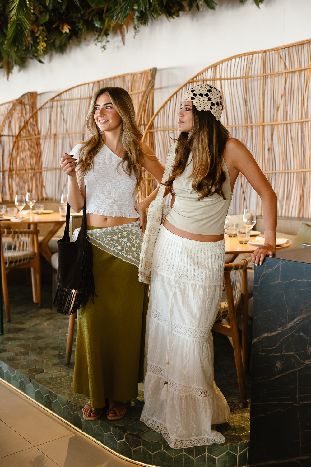 Bolso Indiana Flecos Marrón