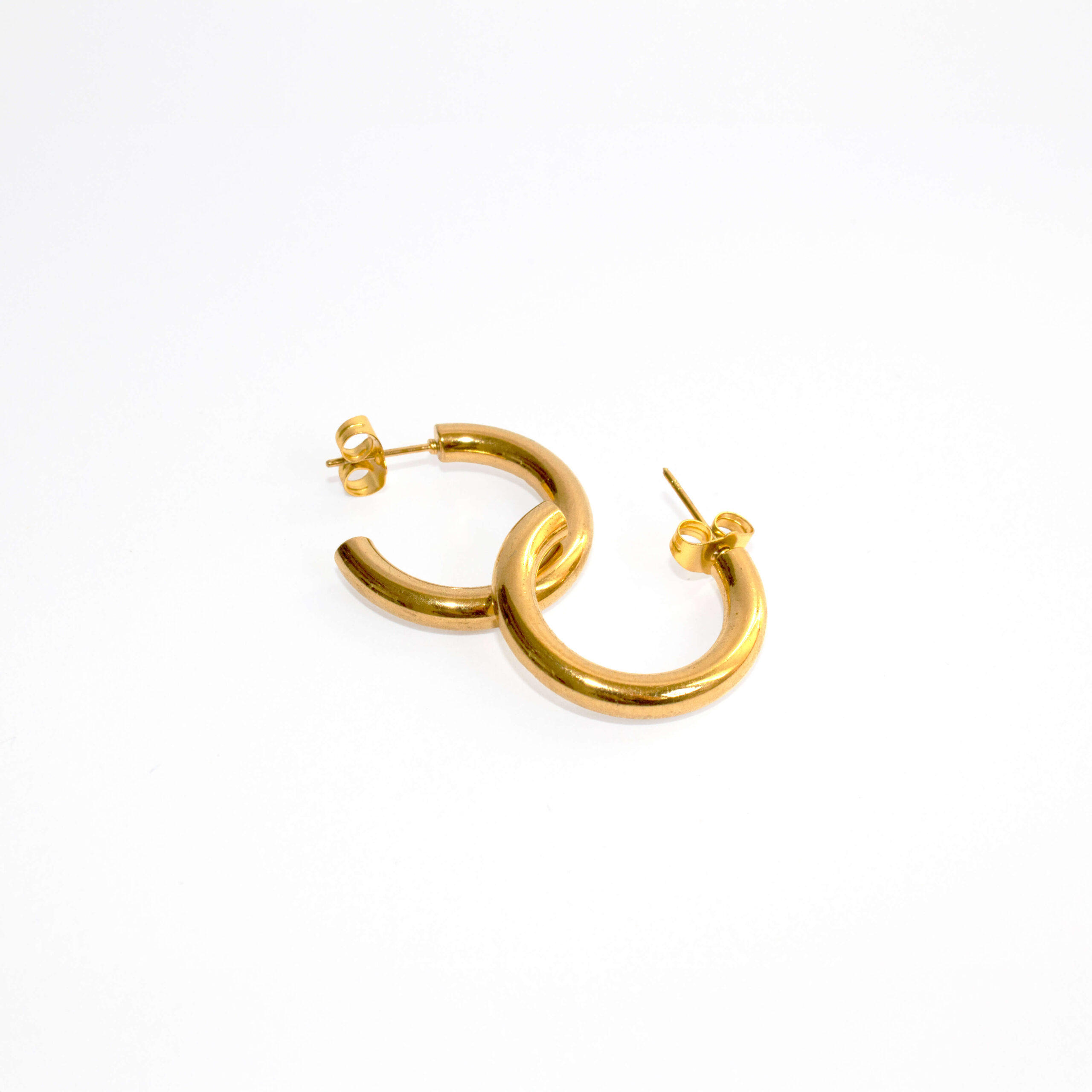 Pendientes Aro Basico Abierto Dorado 1 Brookville scaled
