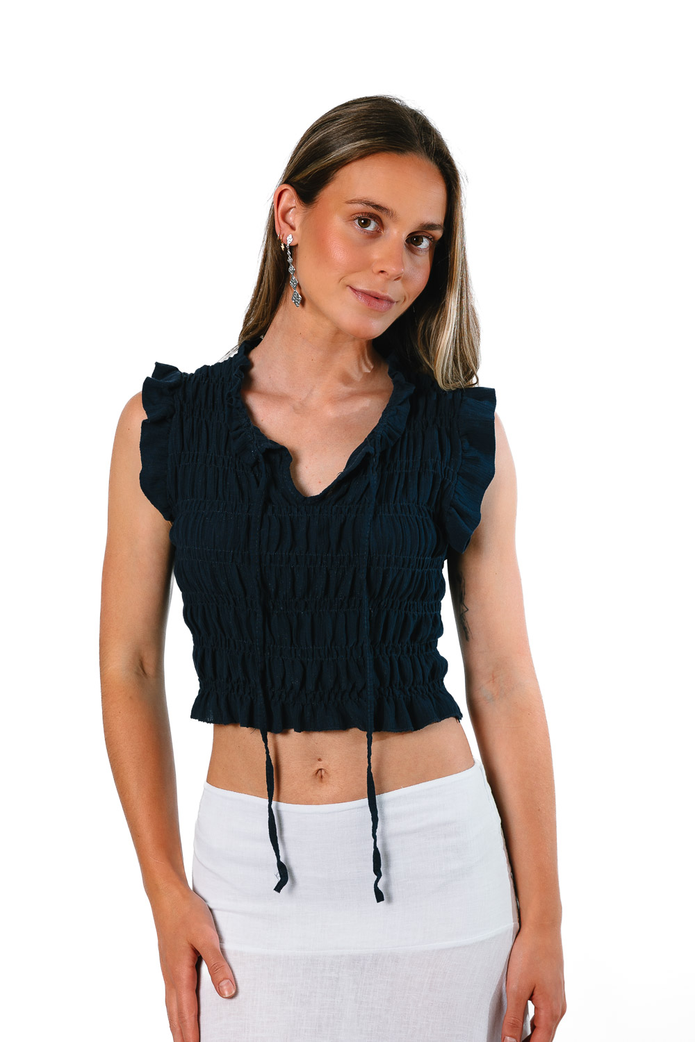 Top Bali Azul Marino