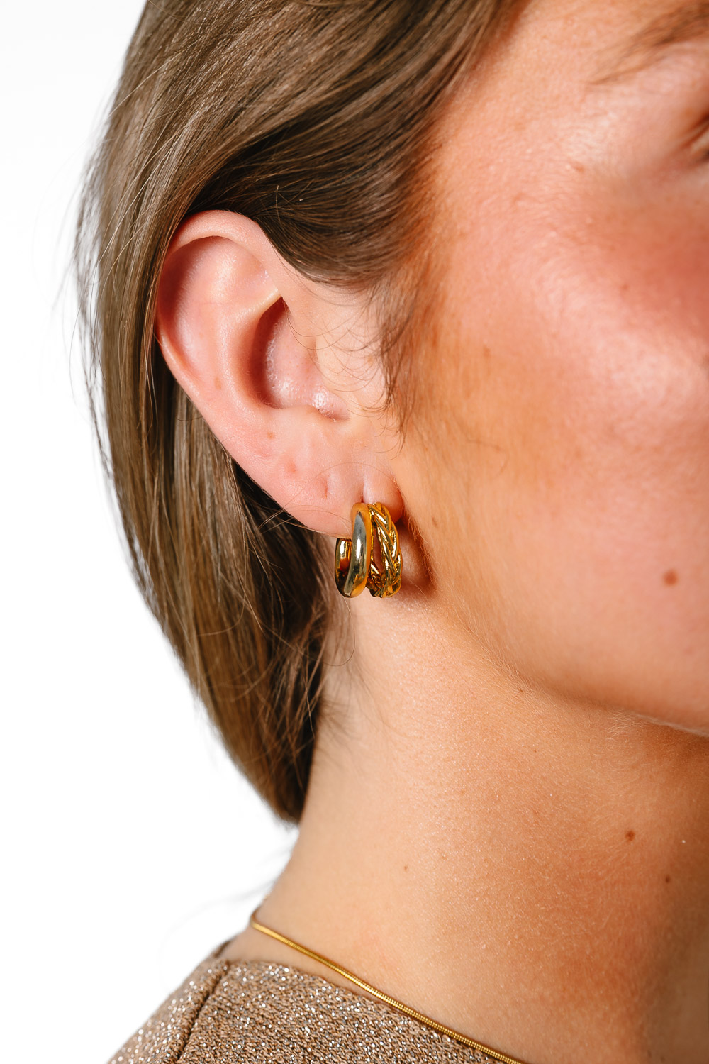 Pendientes Aro Mixto