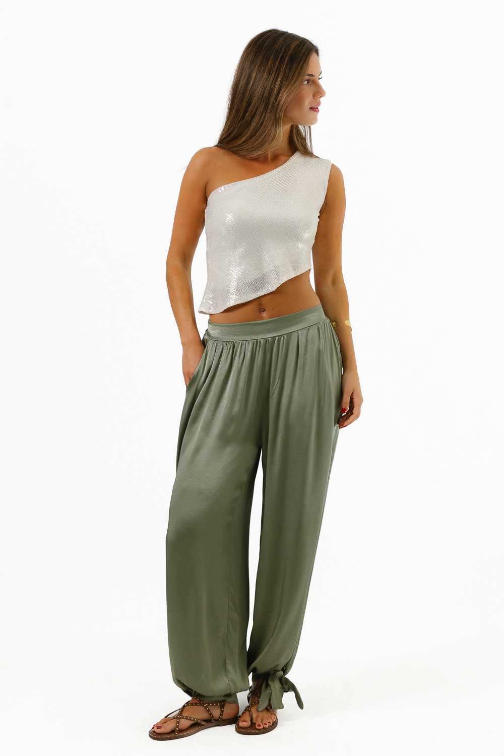 Pantalón Globo Caki