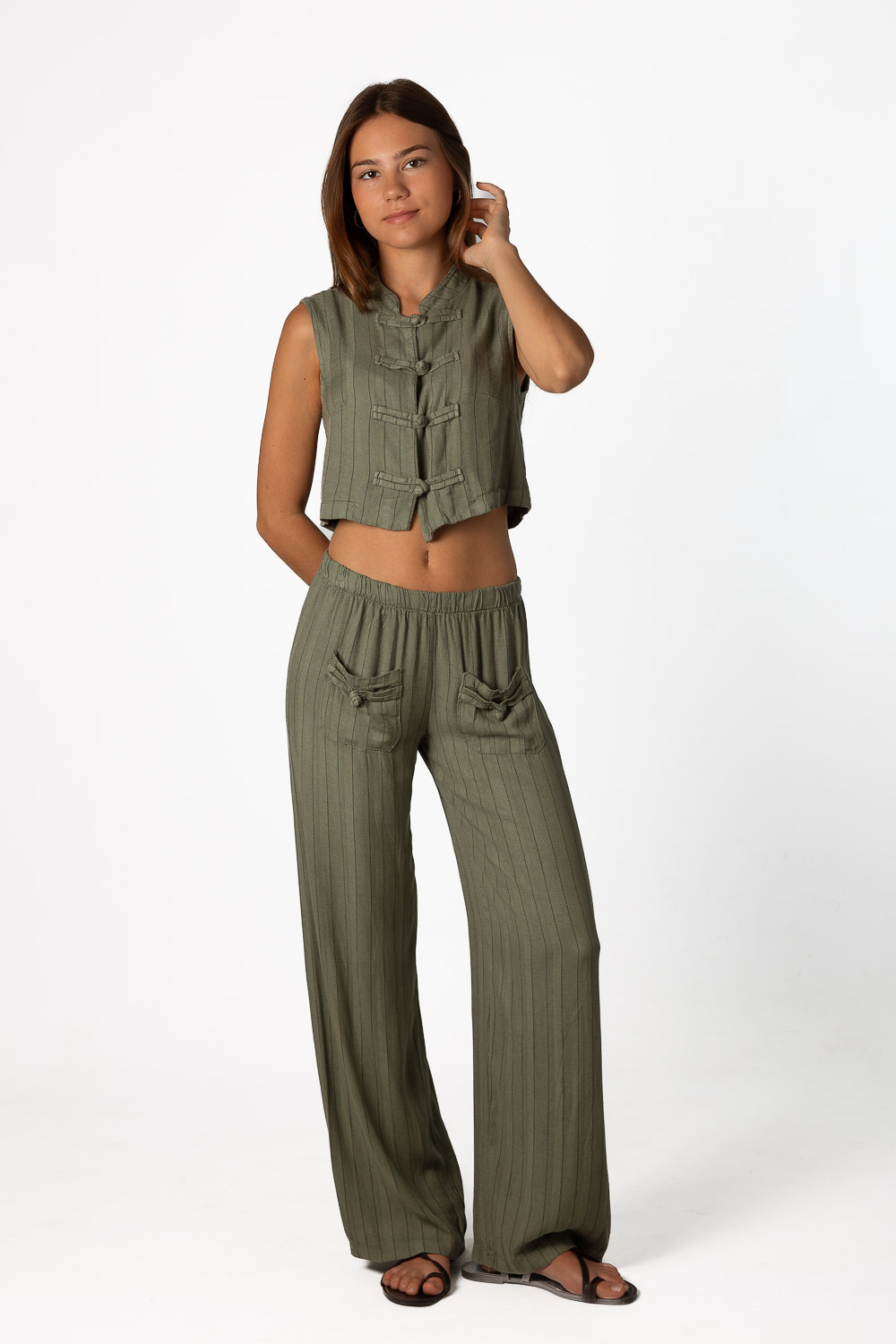 Pantalón All Day Caki