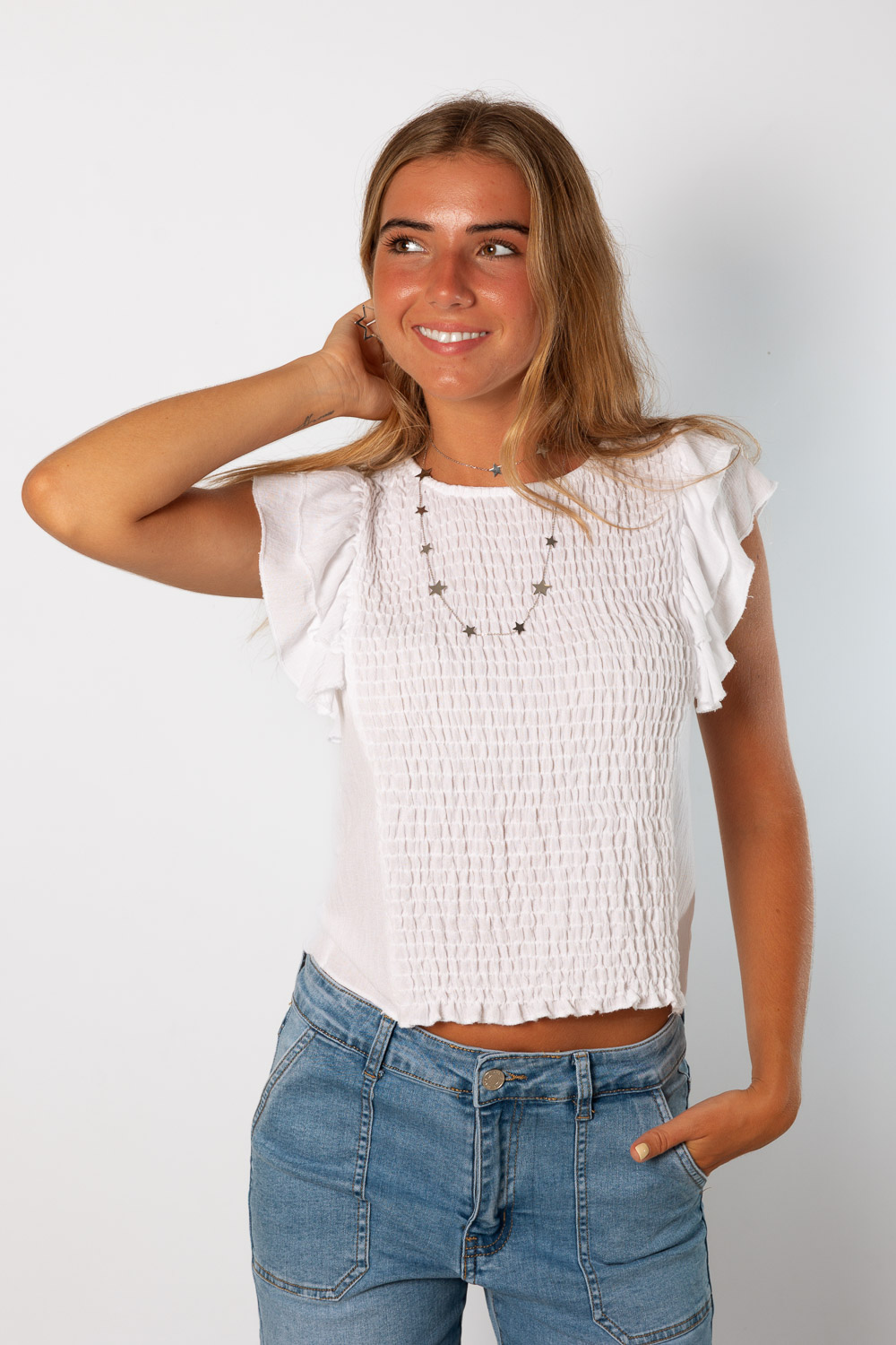 Blusa Lizzie Blanco