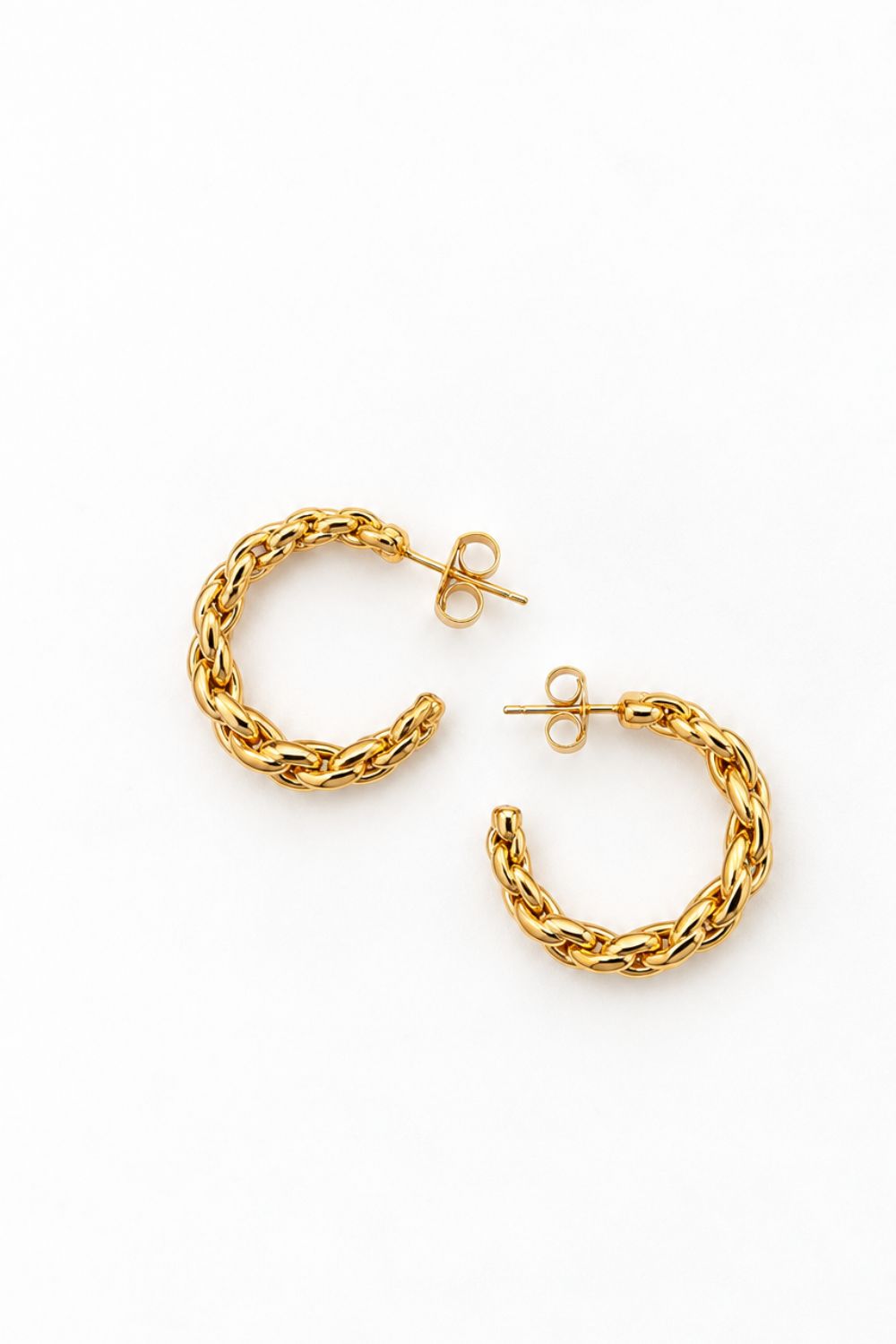 Aros Cadena Dorado