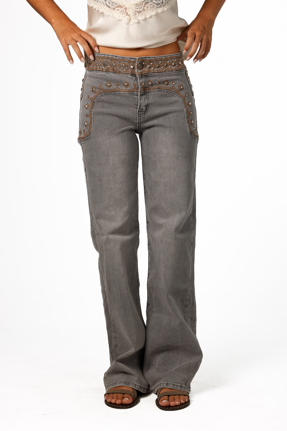 Jeans Royalty Gris