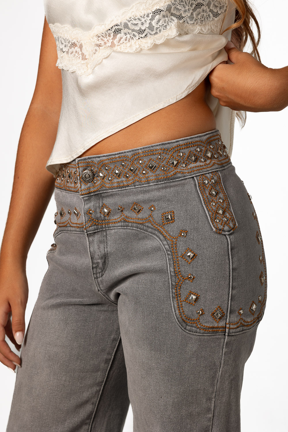 Jeans Royalty Gris