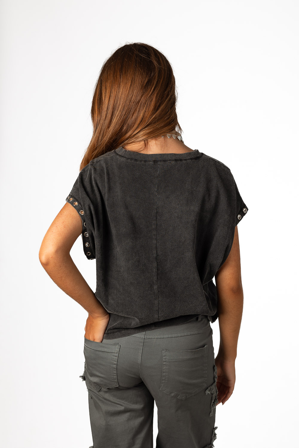Camiseta Manga Corta Anillas