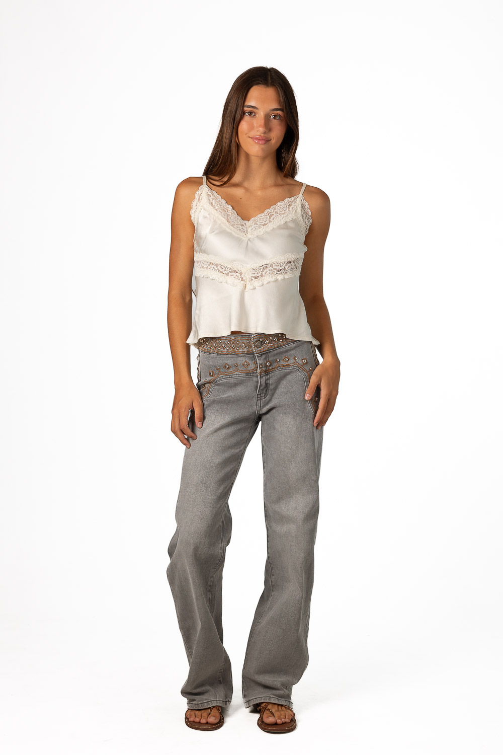 Jeans Royalty Gris