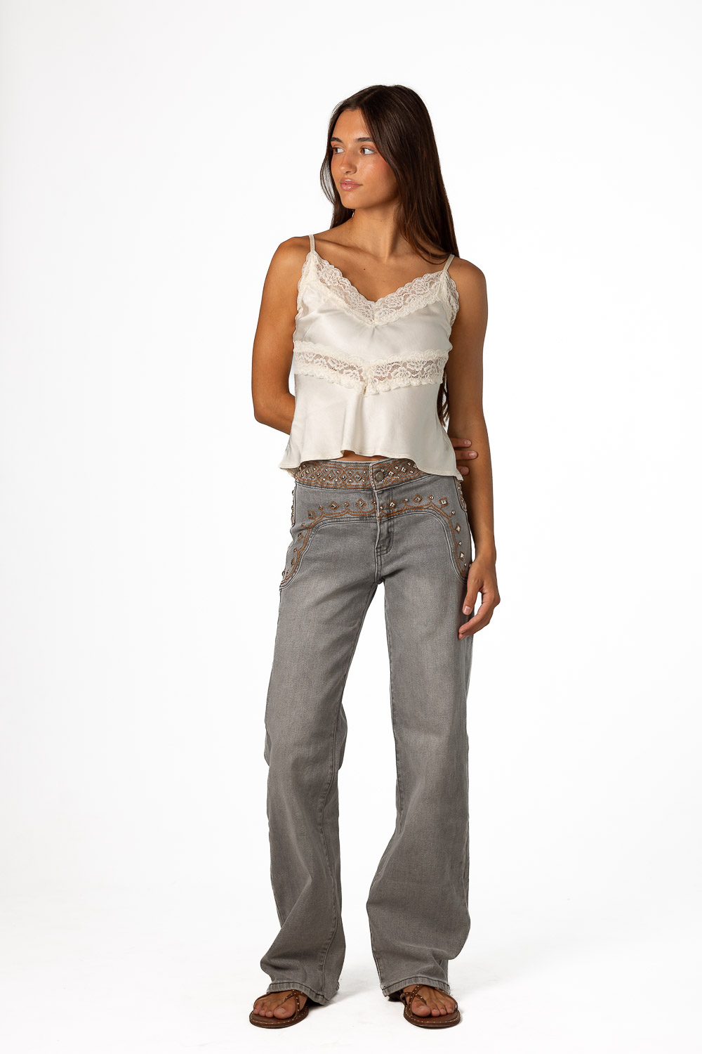 Jeans Royalty Gris