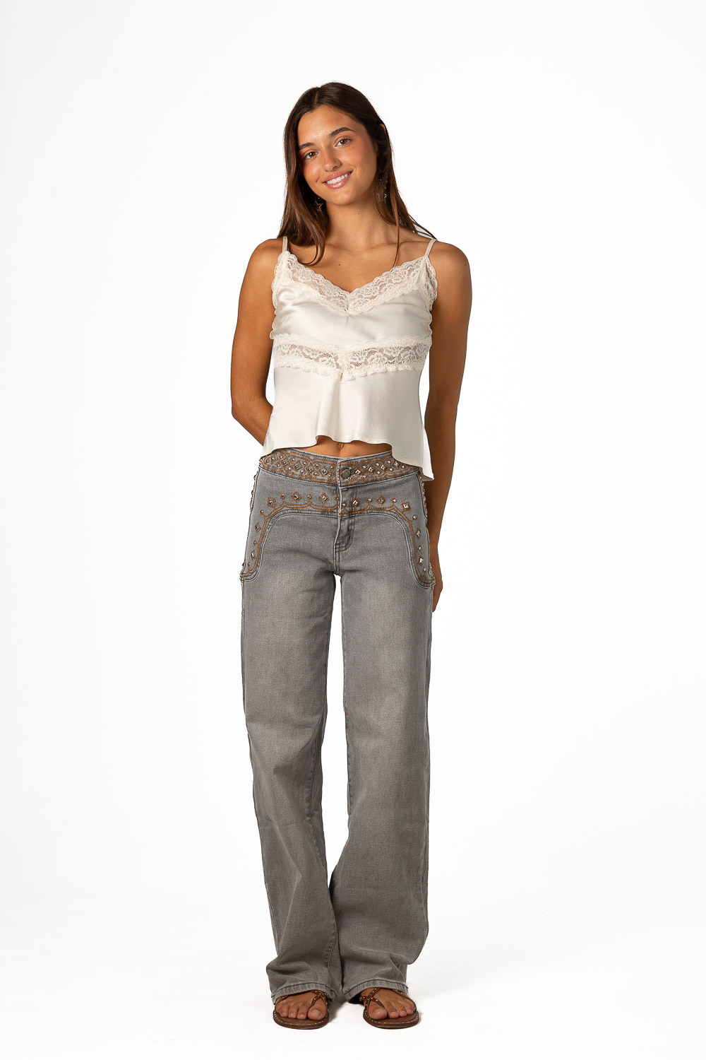 Jeans Royalty Gris