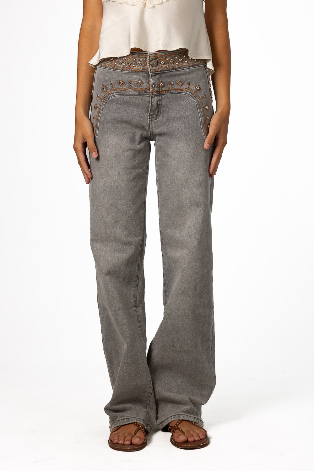 Jeans Royalty Gris
