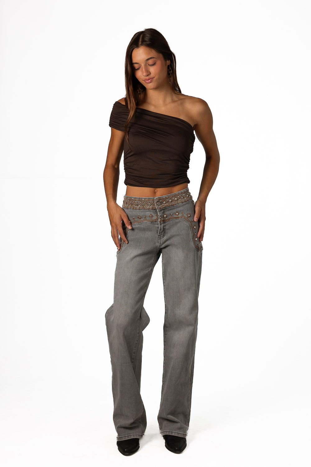 Jeans Royalty Gris