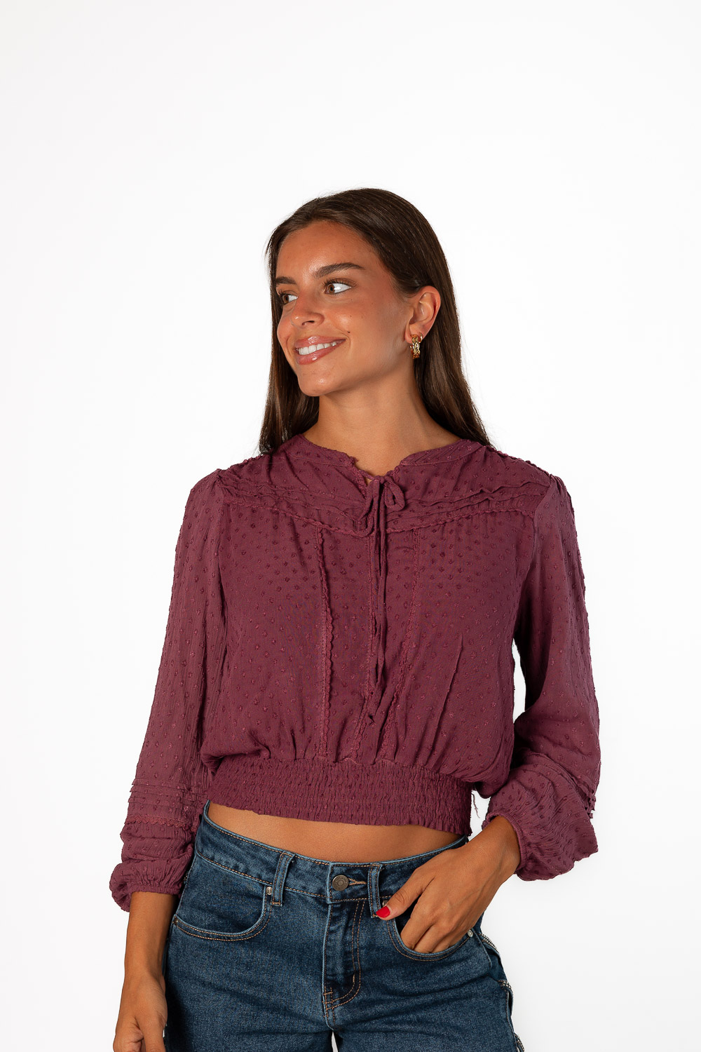 Blusa Plumeti Especial Uva