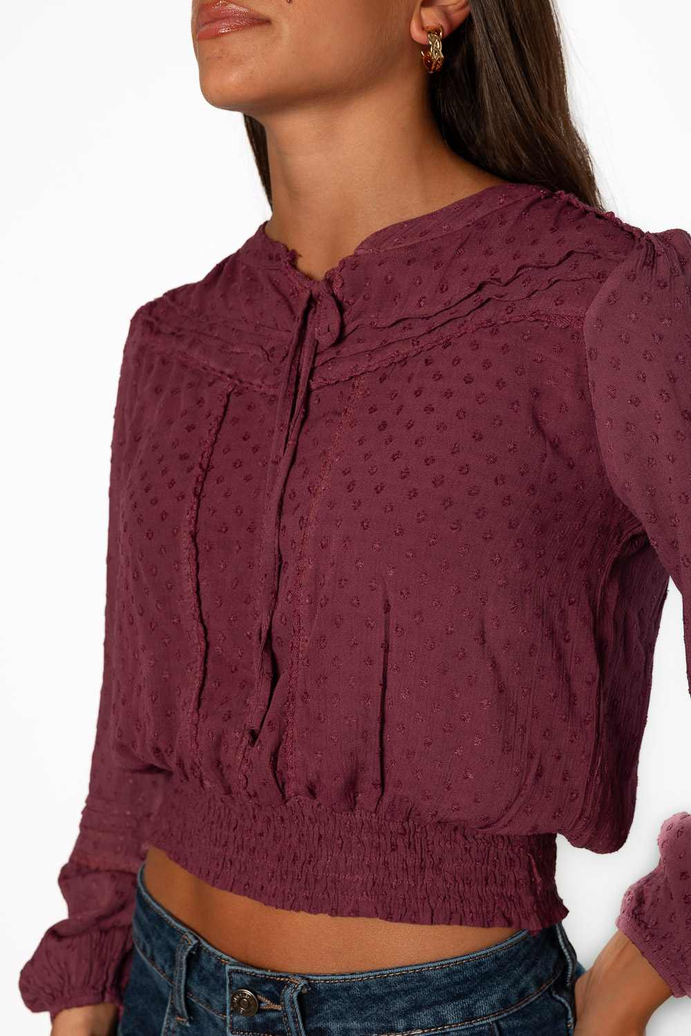 Blusa Plumeti Especial Uva