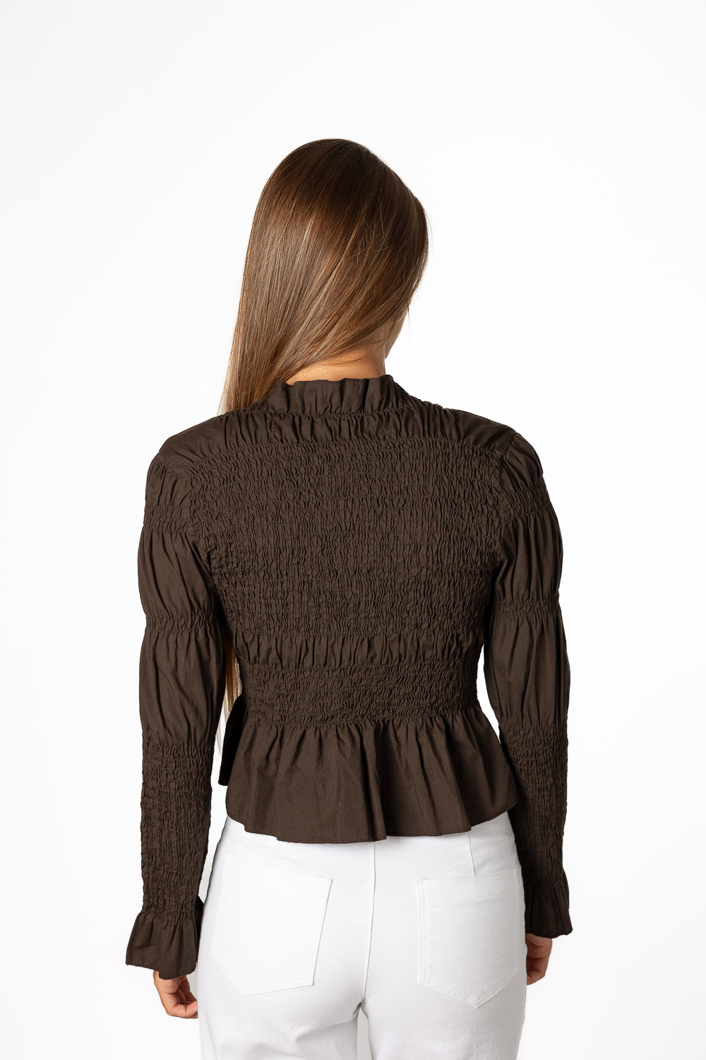 Blusa Camila Marrón