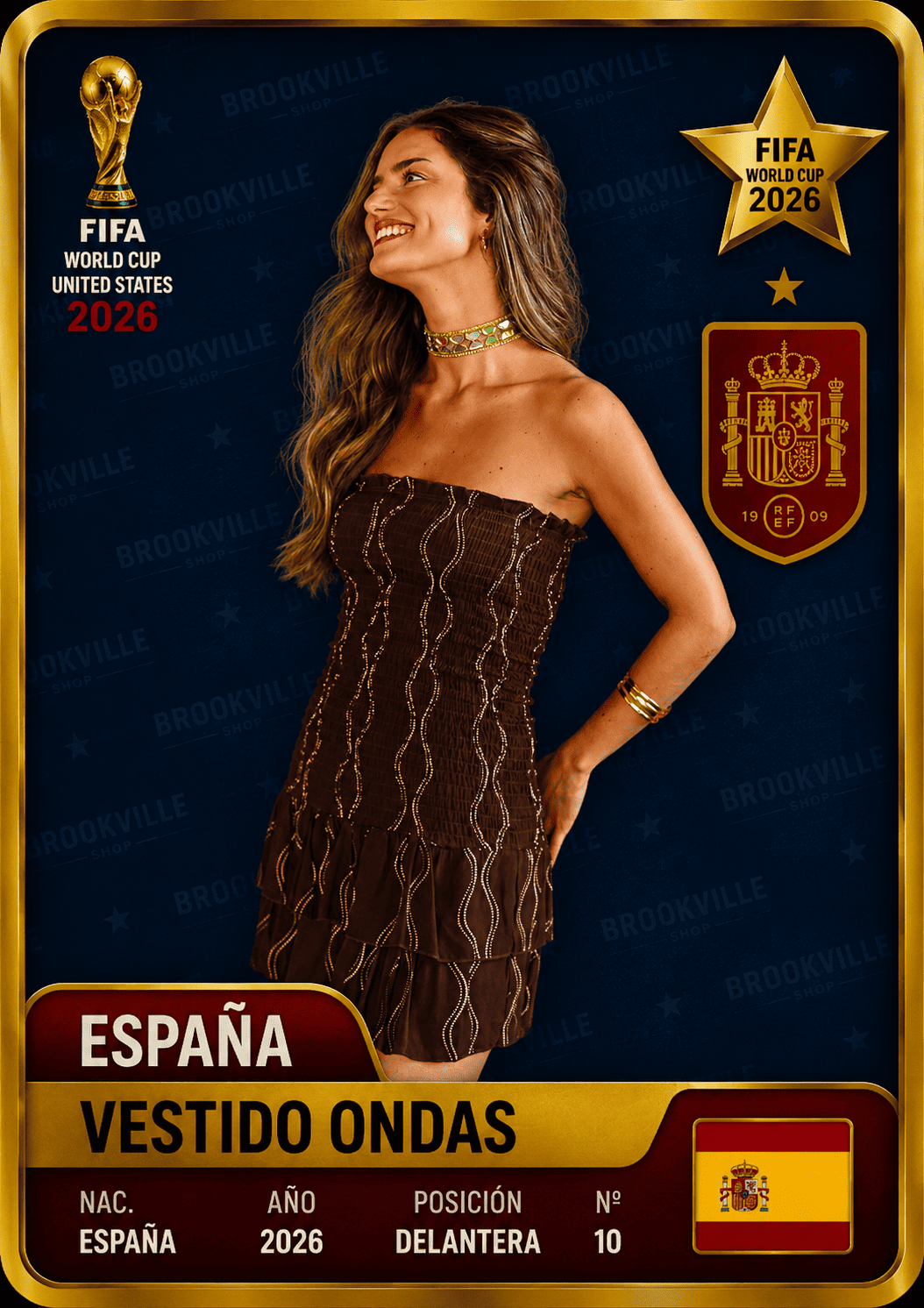 La selección - Vestido Ondas