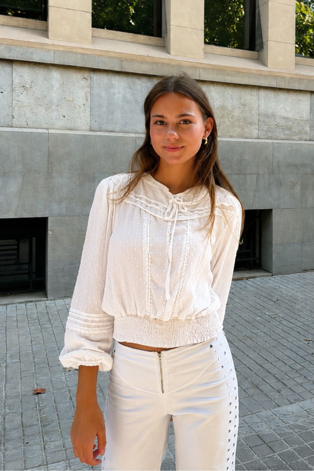 Blusa Plumeti especial Blanco