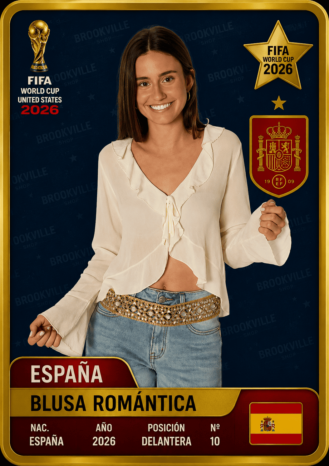 La selección - Blusa Volantes