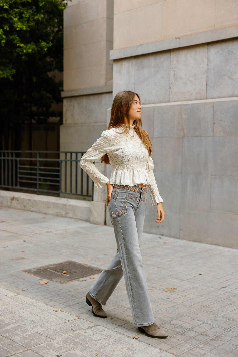 Jeans Royalty Gris