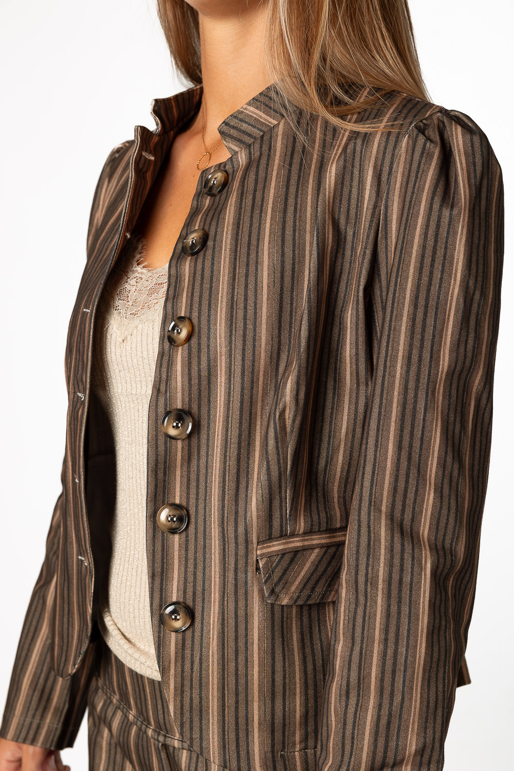 Chaqueta Mina Marrón