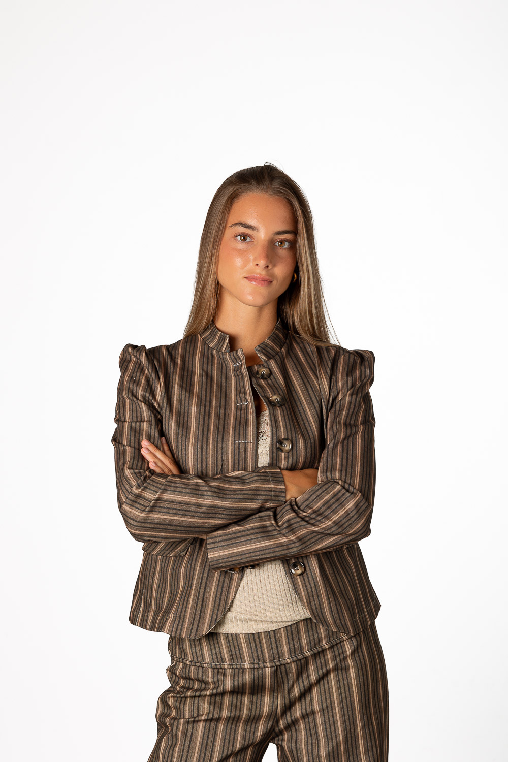 Chaqueta Mina Marrón