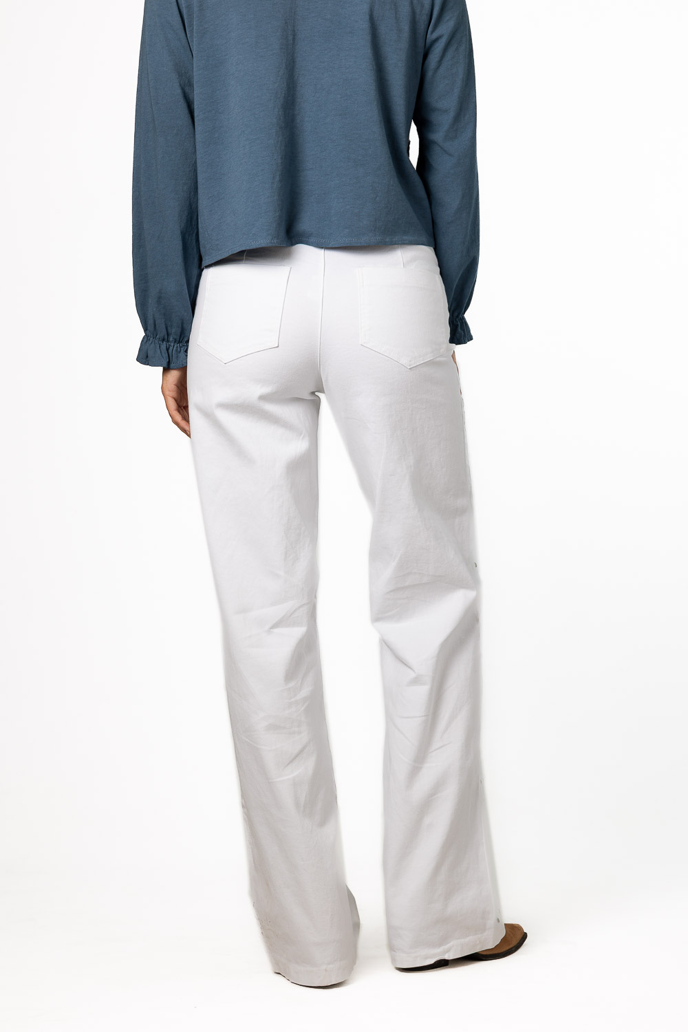 Pantalón Two Lines Blanco