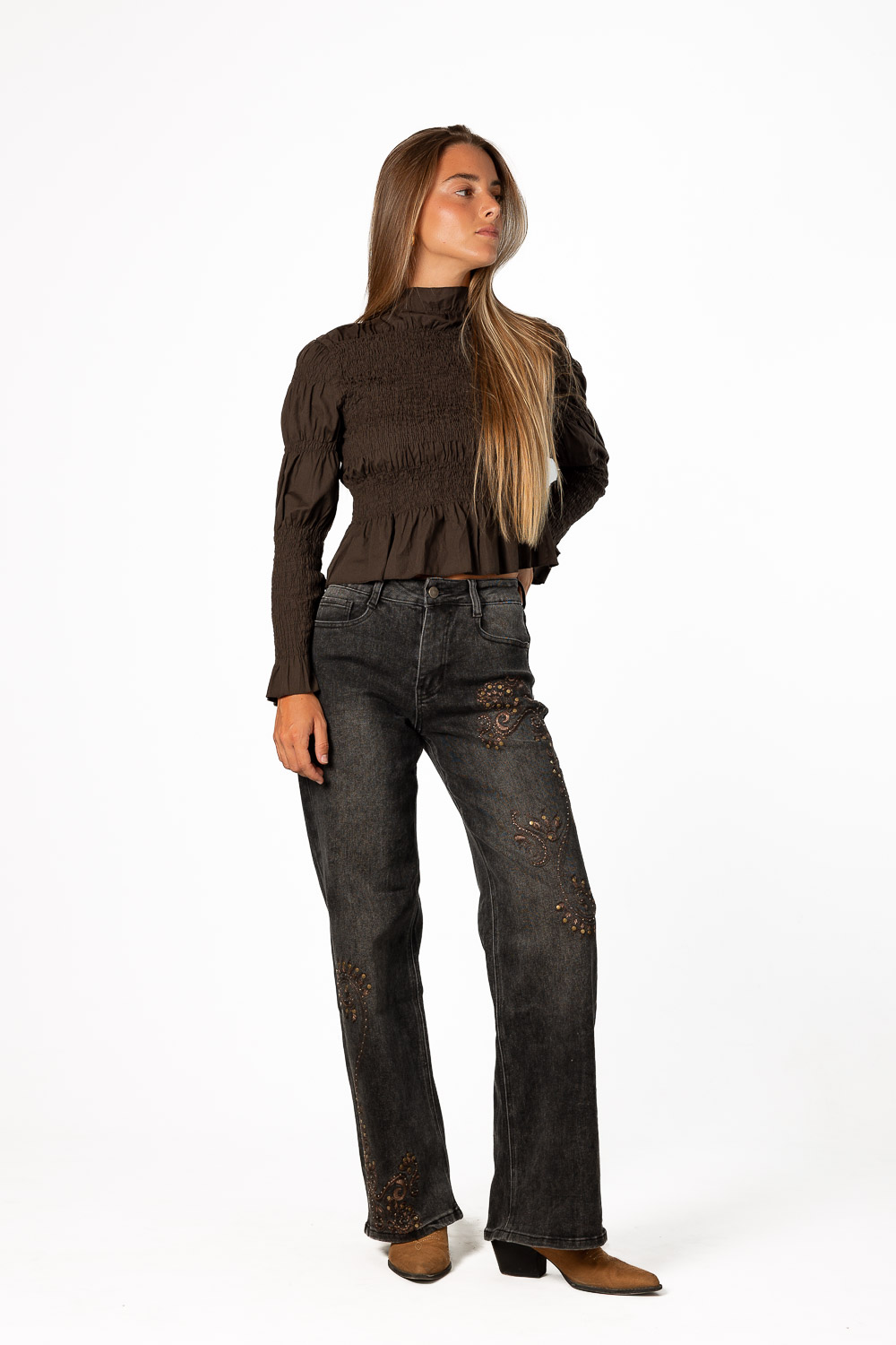 Jeans Unhurried Gris