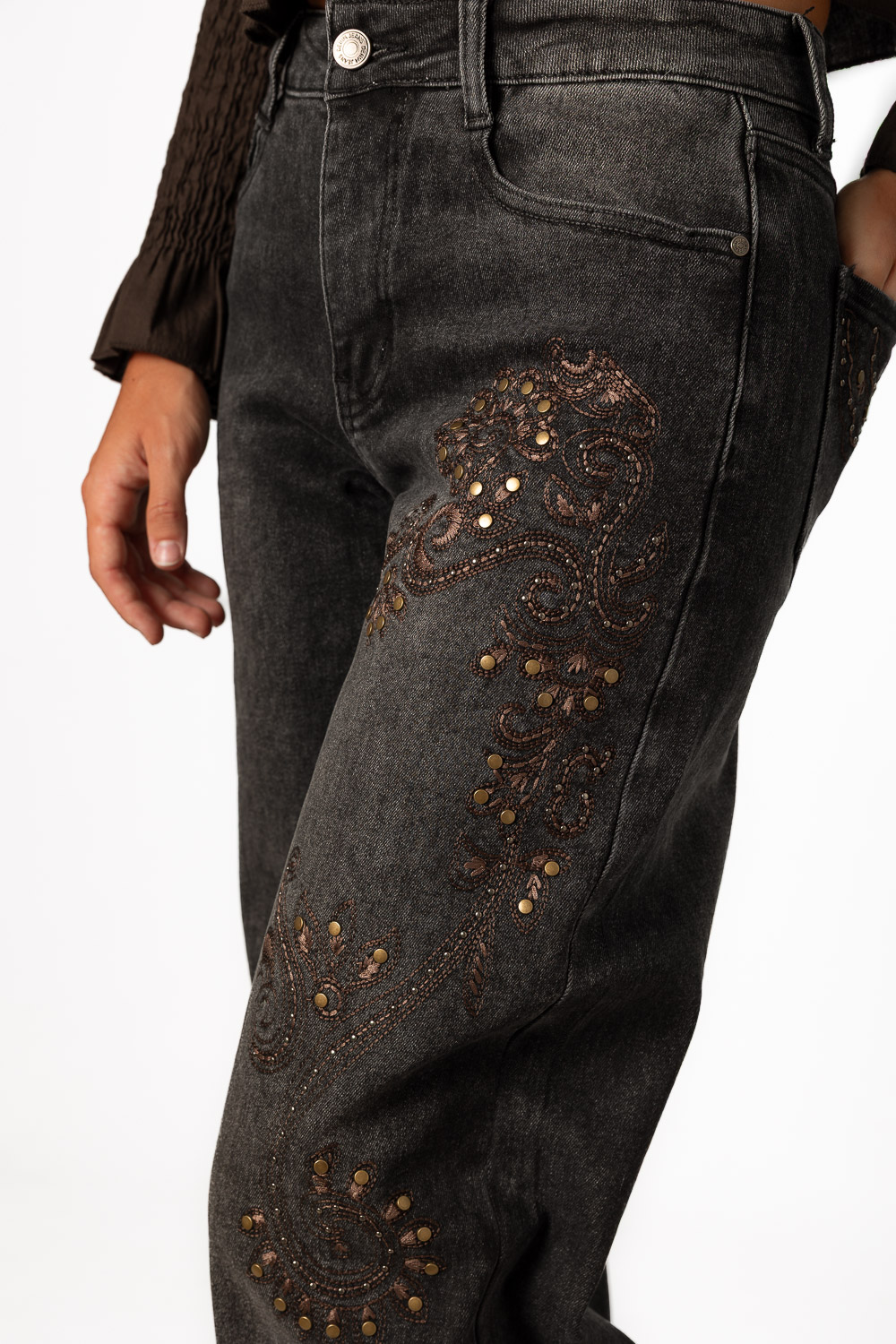Jeans Unhurried Gris