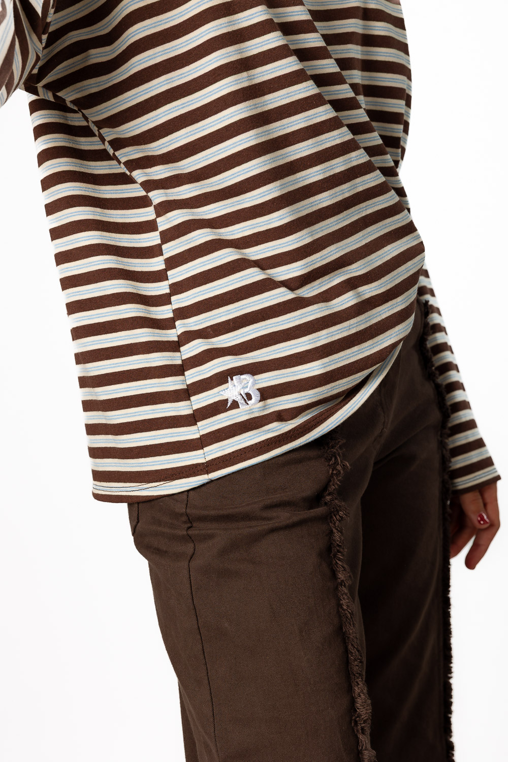 Sudadera Signature Marrón
