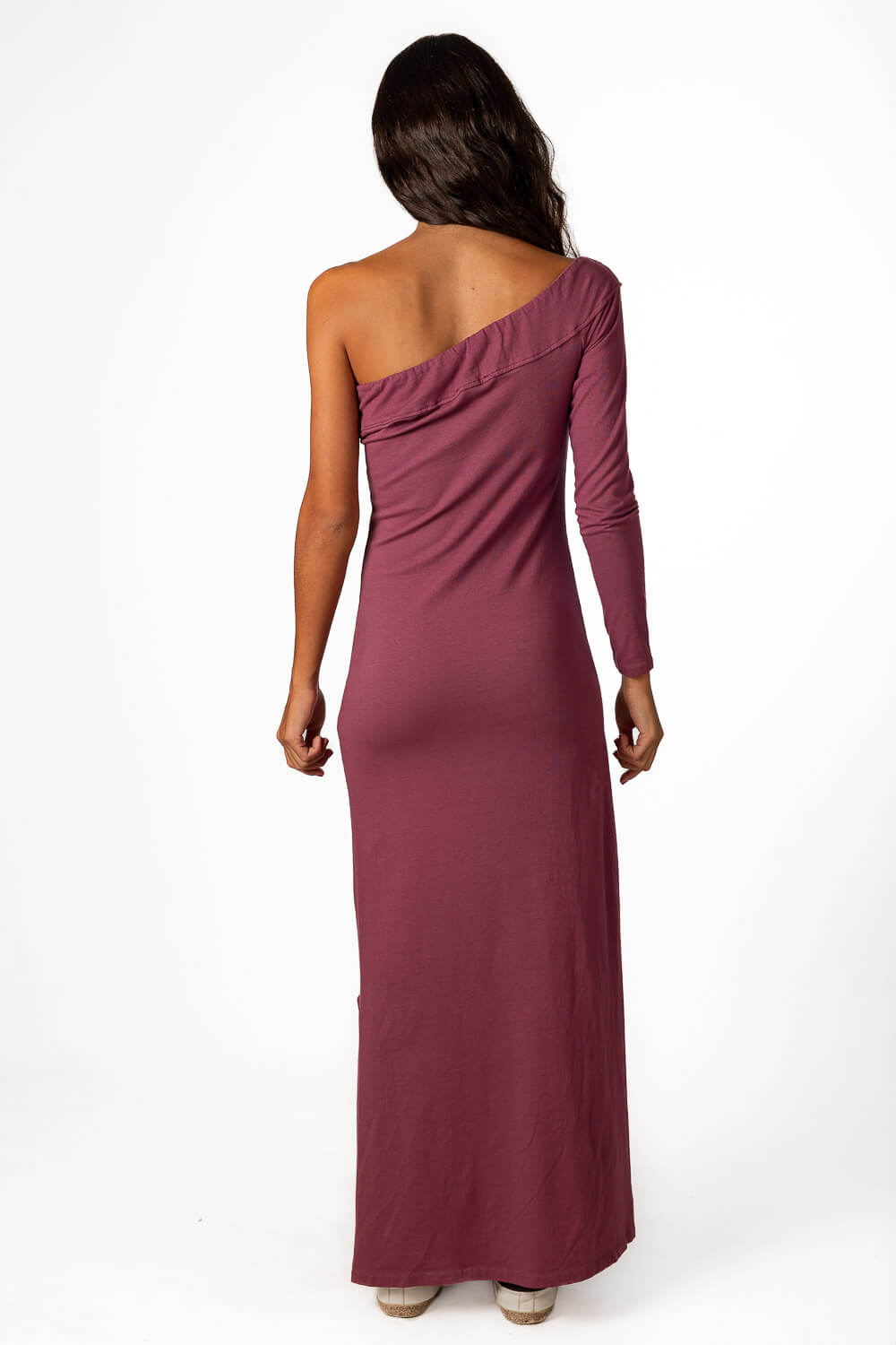 Vestido Asimétrico Estrellas Uva