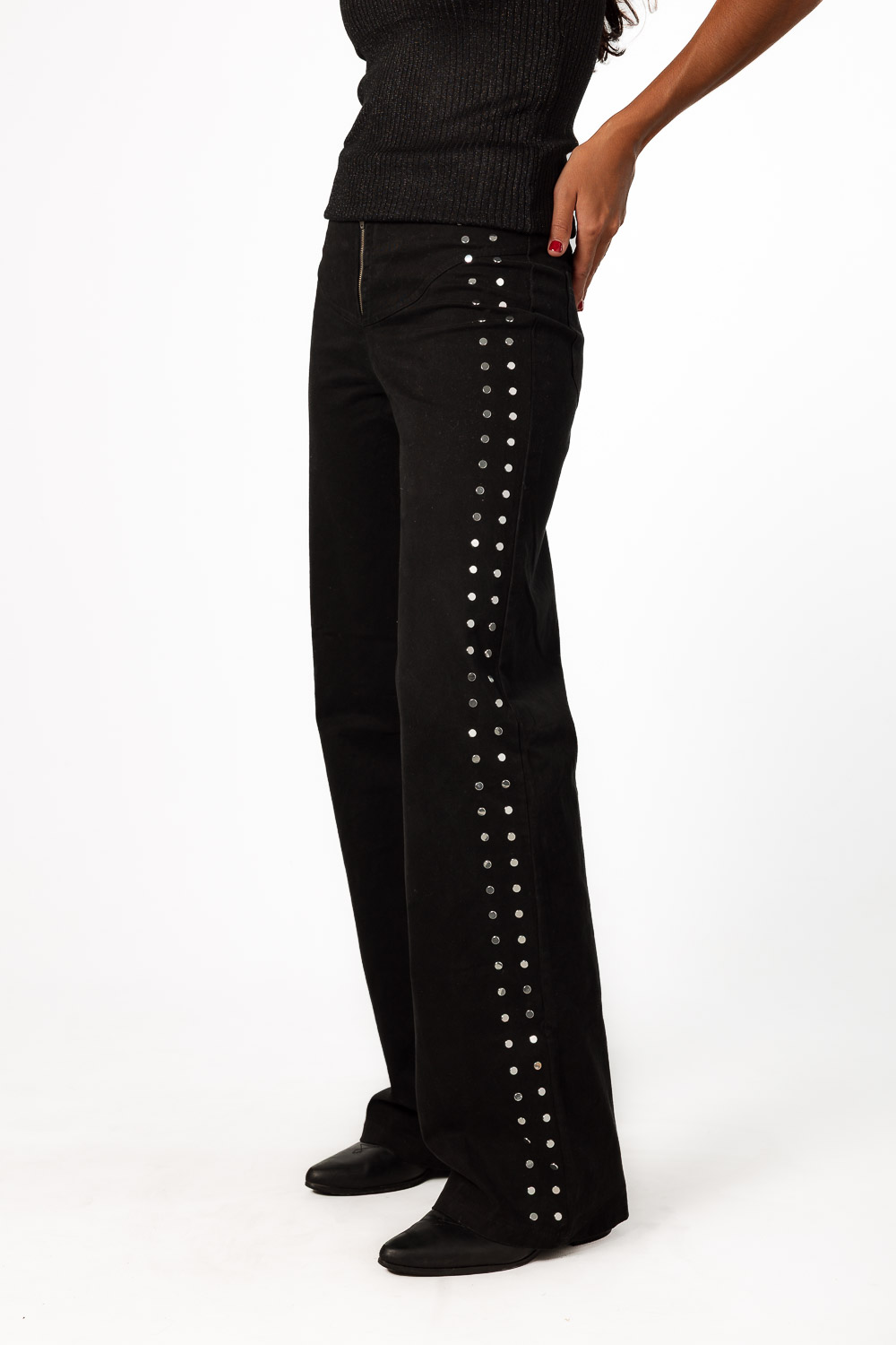 Pantalón Two Lines Negro
