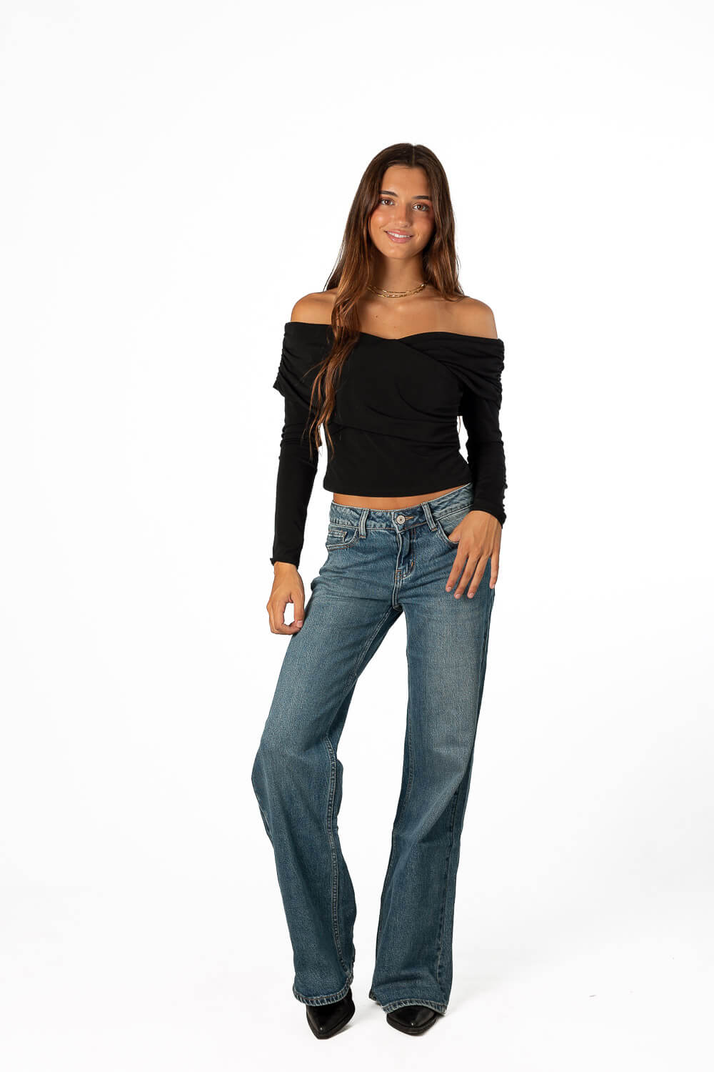Jeans Strass Alas