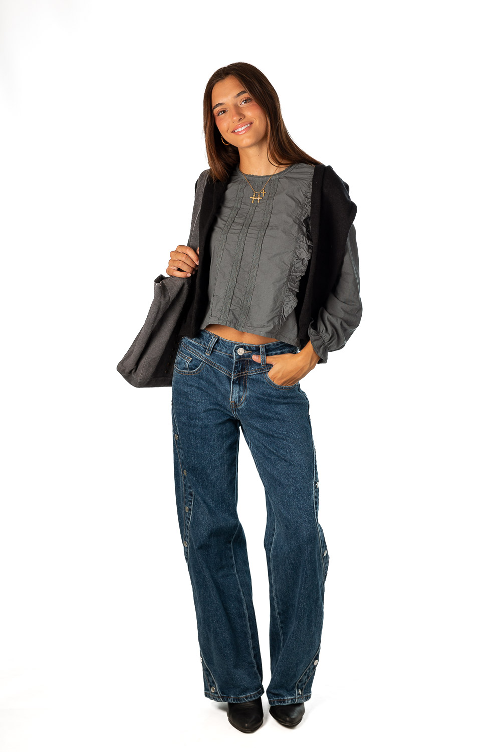 Pantalón vaquero infinity azul