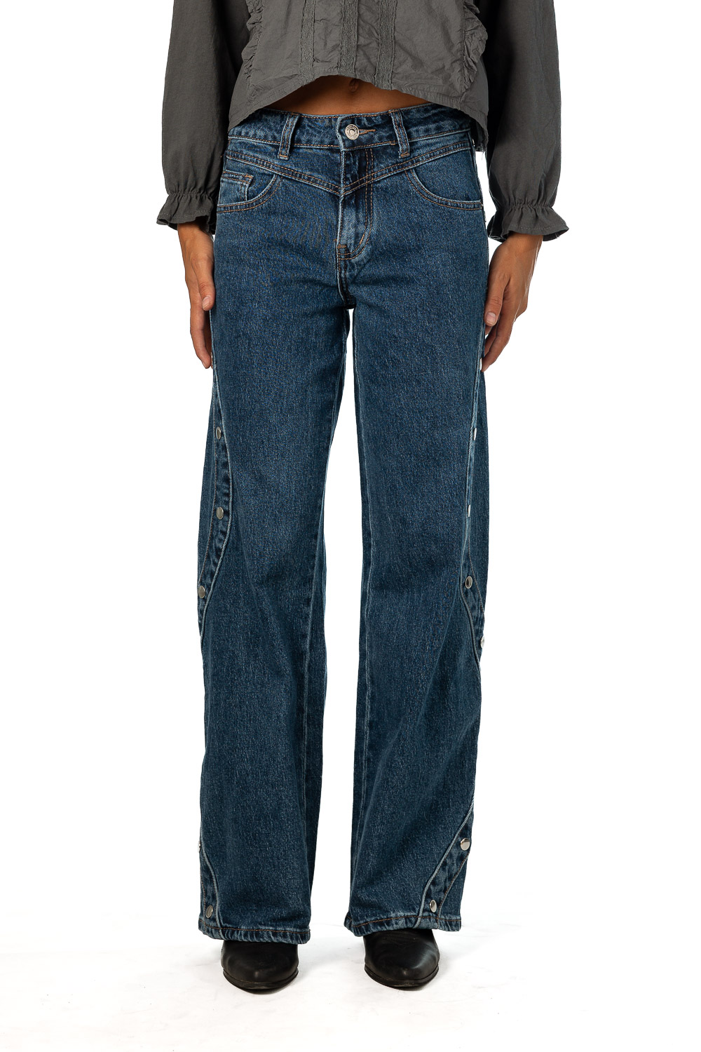 Pantalón vaquero infinity azul